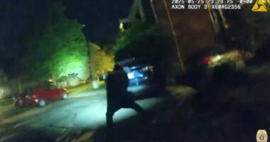 Akron police release bodycam video from incident where suspect fired at officers