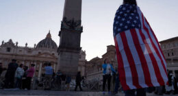 Americans in St. Peter's Square were stunned by choice of new pope
