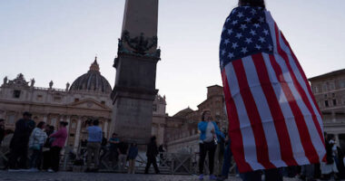 Americans in St. Peter's Square were stunned by choice of new pope