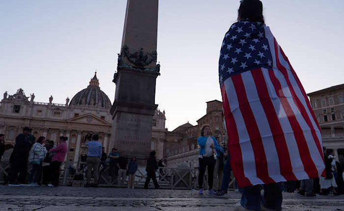Americans in St. Peter's Square were stunned by choice of new pope