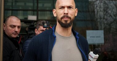 Andrew Tate and his brother charged with rape against four women in the UK and string of other offences