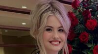 Anna Nicole Smith's lookalike daughter Dannielynn, 18, wears late model's iconic dress