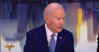 Arrogant Joe Biden tells The View he's not surprised Trump beat Kamala and insists HE could have won