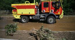 At least three dead as ‘truly violent’ rainstorms flood holiday hotspot French Riviera turning towns in ‘warzones’