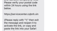 Fraudulent texts and emails appearing to be from Australia Post ﻿claim a failed delivery due to an invalid postcode.