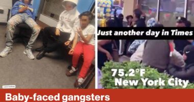 Baby-faced gangsters beat cops in NYC | Reporter Replay