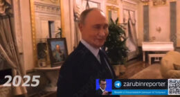 Bizarre moment Putin gives tour of luxurious Kremlin apartment… it comes with gilded walls, chandeliers & grand piano
