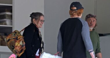 Bridget Fonda, Husband Danny Elfman Seen Together During Rare Sighting 