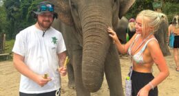 British couple stuck in Thailand with mounting £100,000 hospital bill after soldier slipped at tourist hotspot they had found on TikTok and shattered his skull and leg - and he's not the first victim