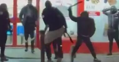 Campaigners demand minimum five-year jail term for knife thugs amid fears Britain's blood-soaked streets are turning into a 'lawless hellscape'