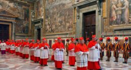 Cardinals meet for secretive Conclave to begin ancient ritual to select new Pope after death of Francis