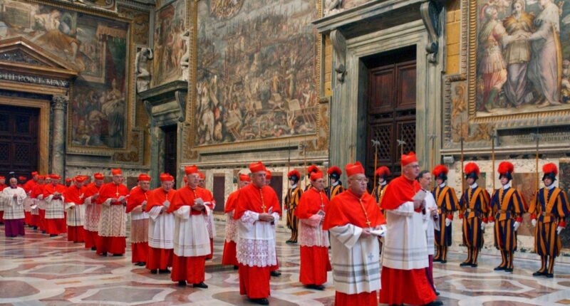 Cardinals meet for secretive Conclave to begin ancient ritual to select new Pope after death of Francis