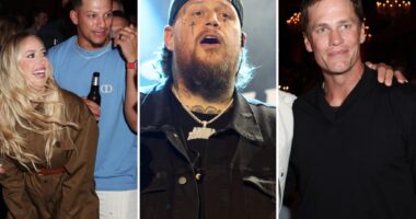 Celebs at F1 Miami Grand Prix 2025: Tom Brady, Jelly Roll and more