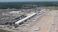 Chaos at America's busiest airport as ALL flights are grounded due to 'equipment failure'