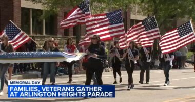 Chicago area marks Memorial Day with ceremonies, parades, including in Arlington Heights, Elgin and Aurora