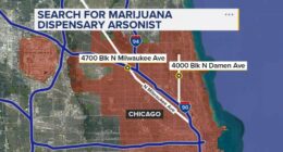 Chicago crime: Police searching for arson suspect in Molotov cocktail attacks to cannabis dispensaries on Milwaukee, Damen avenues