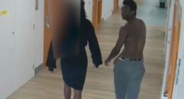 Chilling moment prisoners smirk before battering sex offender to death in cell in 37-sec attack – then calmly walk away