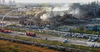 China chemical plant explosion leaves at least 5 dead