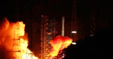 China launches Tianwen-2 space probe to collect samples from asteroid near Mars