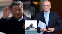 Xi Jinping has congratulated Anthony Albanese on his reelection - just months after Chinese warships embarrassed Labor by staging live-fire drills in the Tasman Sea and sailing around the country. China 's foreign ministry had already sent a warm message to Mr Albanese after the federal election earlier this month, saying that the People's Republic 'stands ready to work with the new Australian government'.
