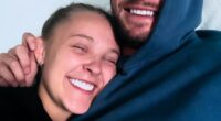 Chris Hughes Gifts JoJo Siwa a Rose Bouquet in PDA-Filled Outing