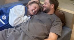 Chris Hughes declares he's in the 'happiest stage of his life' amid JoJo Siwa romance as his beloved Sunderland are promoted back to the Premier League