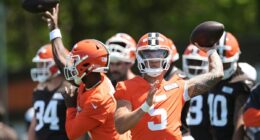Cleveland Browns reporter caught on camera brutally trolling new rookie quarterback Dillon Gabriel