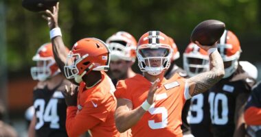 Cleveland Browns reporter caught on camera brutally trolling new rookie quarterback Dillon Gabriel