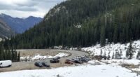 Climber describes how he somehow survived 400-FEET plunge in US mountains that killed his three friends after anchor they were tethered to gave way, sending them all plummeting