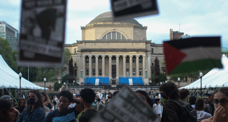 Columbia suspends anti-Israel agitators after takeover, spreading of pamphlets glorifying alleged terrorist