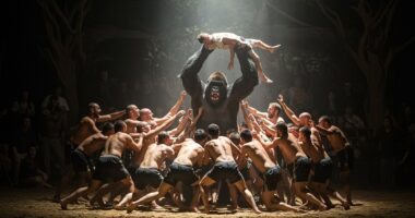Could a gorilla beat 100 men in a fight? This question's electrifying the world - now a top expert gives fascinating definitive answer... and it's not what you expect