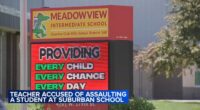 Country Club Hills substitute teacher charged with assaulting student at Meadowview Intermediate School, police say
