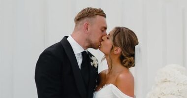 Dani Dyer is married! TV personality stuns in an off-the-shoulder gown as she ties-the-knot with Jarrod Bowen during intimate ceremony