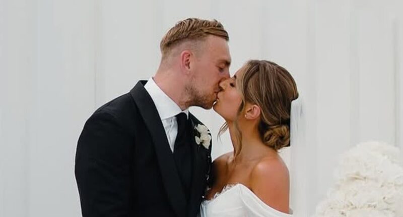 Dani Dyer is married! TV personality stuns in an off-the-shoulder gown as she ties-the-knot with Jarrod Bowen during intimate ceremony
