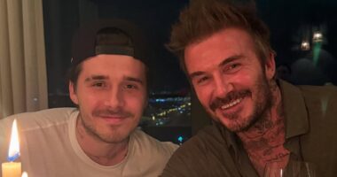 David Beckham 'desperate to make amends with son Brooklyn as he fears history is repeating itself' after former footballer's bitter fall out with his father Ted
