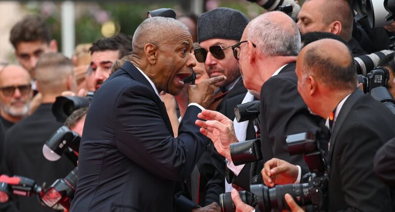 Denzel Washington SKIPS Cannes Film Festival event as director Spike Lee claims they won't work together again... following red carpet showdown with a photographer