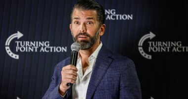 Donald Trump Jr breaks political truce over Joe Biden's cancer diagnosis as he posts Jill Biden 'cover-up' conspiracy