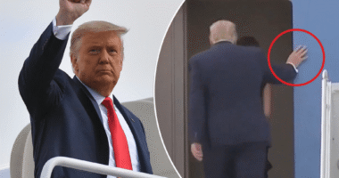 Donald Trump’s superstitious habits: From tossing salt to touching Air Force One