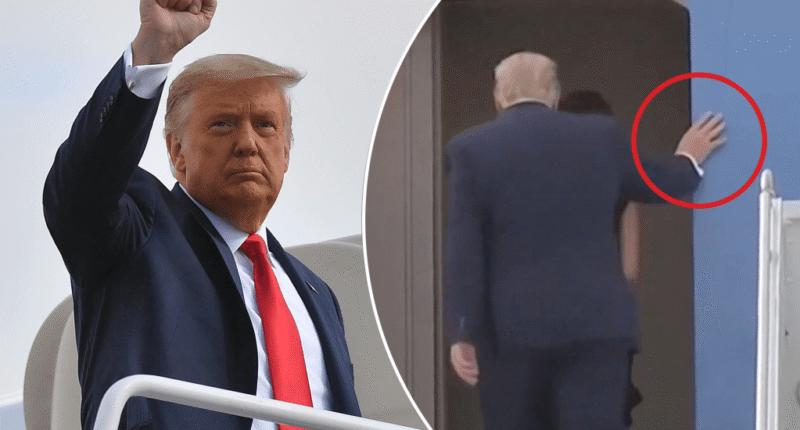 Donald Trump’s superstitious habits: From tossing salt to touching Air Force One
