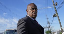 Dramatic moment Newark Mayor Ras Baraka is arrested outside of ICE facility in New Jersey