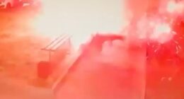 Dramatic moment Putin’s ‘war hero’ who led slaughter of Mariupol is killed in mysterious ‘suicide bomb attack’