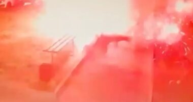 Dramatic moment Putin’s ‘war hero’ who led slaughter of Mariupol is killed in mysterious ‘suicide bomb attack’