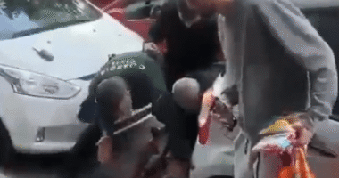 Dramatic moment fuming Spanish cop slaps Brit driver after wild ‘Fast and Furious’- style car chase near Benidorm