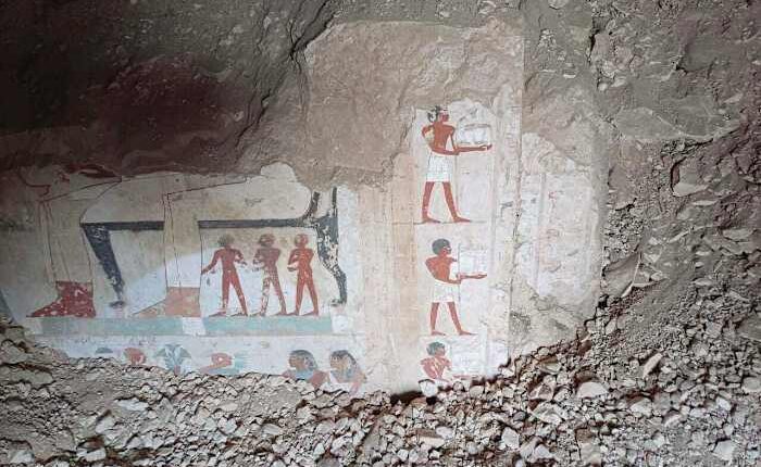 Egyptian archaeologists discover three tombs in Luxor