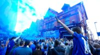 Everton fans begin Goodison Park farewell with 8.30AM pub visit as Toffees line the streets of Liverpool ahead of emotional goodbye to iconic ground