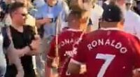 Fans hit out at 'classless and pathetic' Spurs 'bullies' who drenched Man United supporters in beer ahead of Europa League final