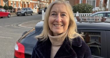 Fiona Phillips, 64, is seen for the first time in a year in lovely new photo as she promotes book about her Alzheimer's journey - three years after diagnosis