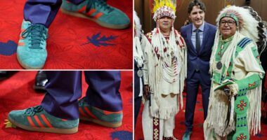 Fit for a king? Ex-Prime Minister Trudeau wears sneakers to see King Charles' throne speech