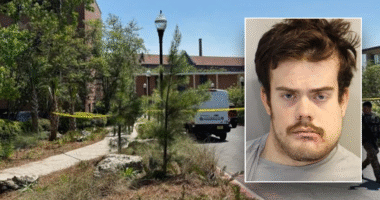 Florida State University alleged mass shooter appears in mugshot with disfigured face after hospital release
