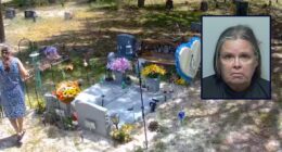 Florida woman caught stealing items from grave site: Cops